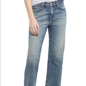AG The Rhett, aged and distressed denim